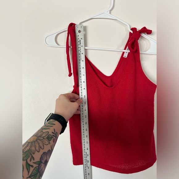Red Mango Tie Tank Top - Picture 3 of 5